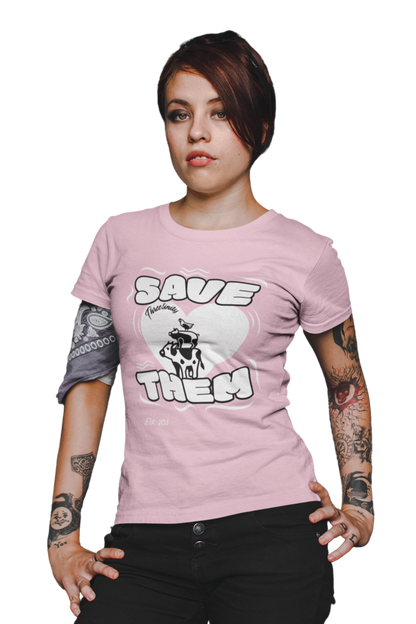 Save Them  / Fitted Ladies Shirt