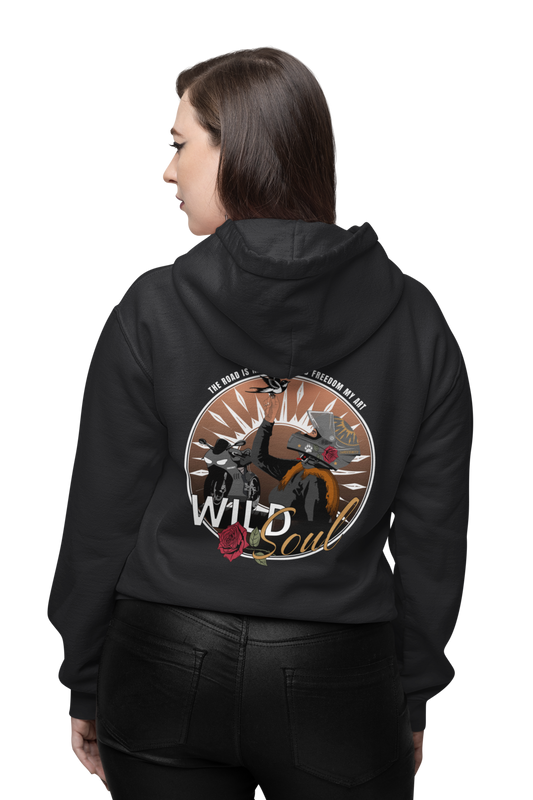 Wild Soul / Damen Boxcut Hoodie