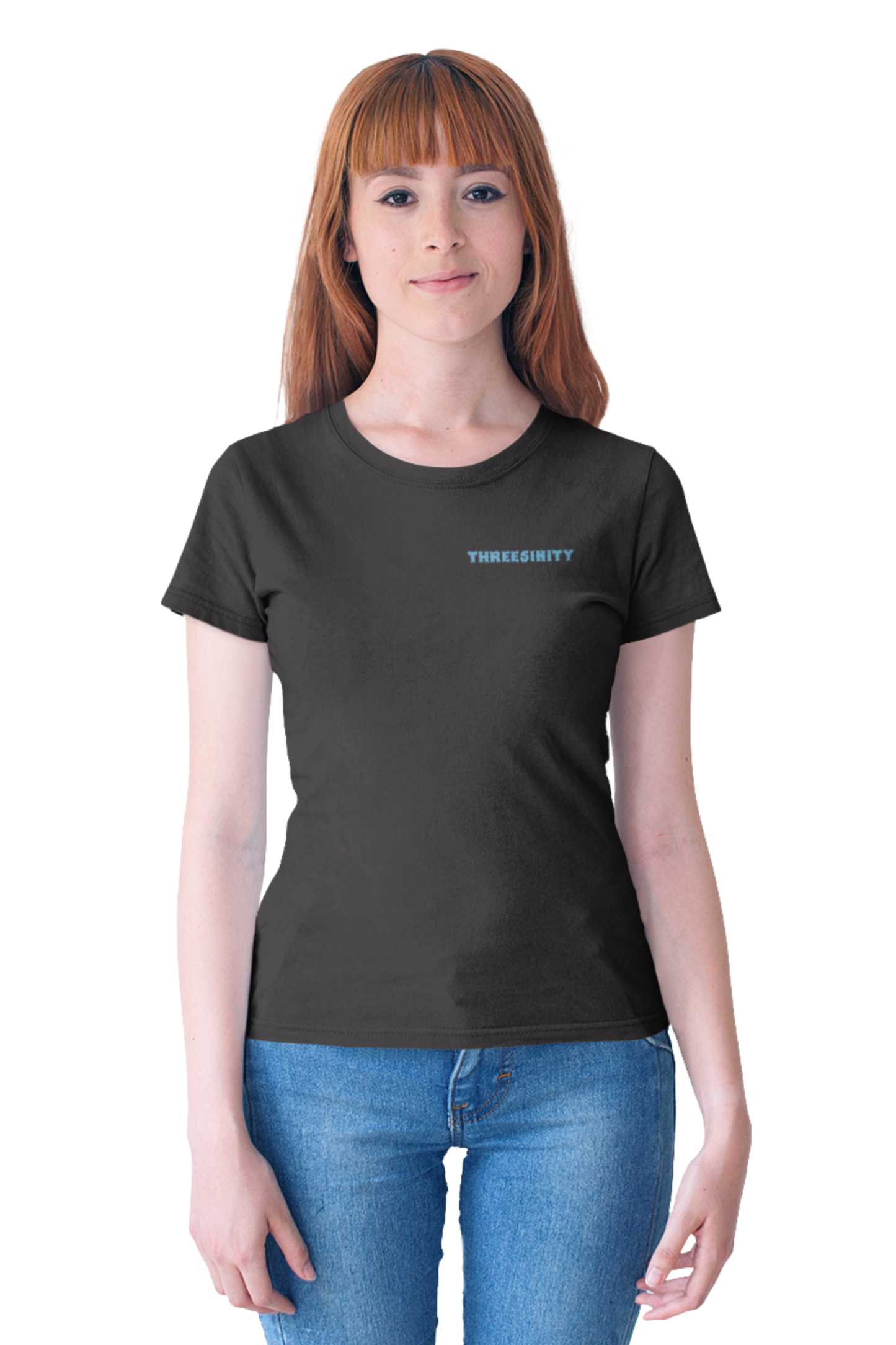 Blue Paradoxon Skull  / Fitted Ladies Shirt
