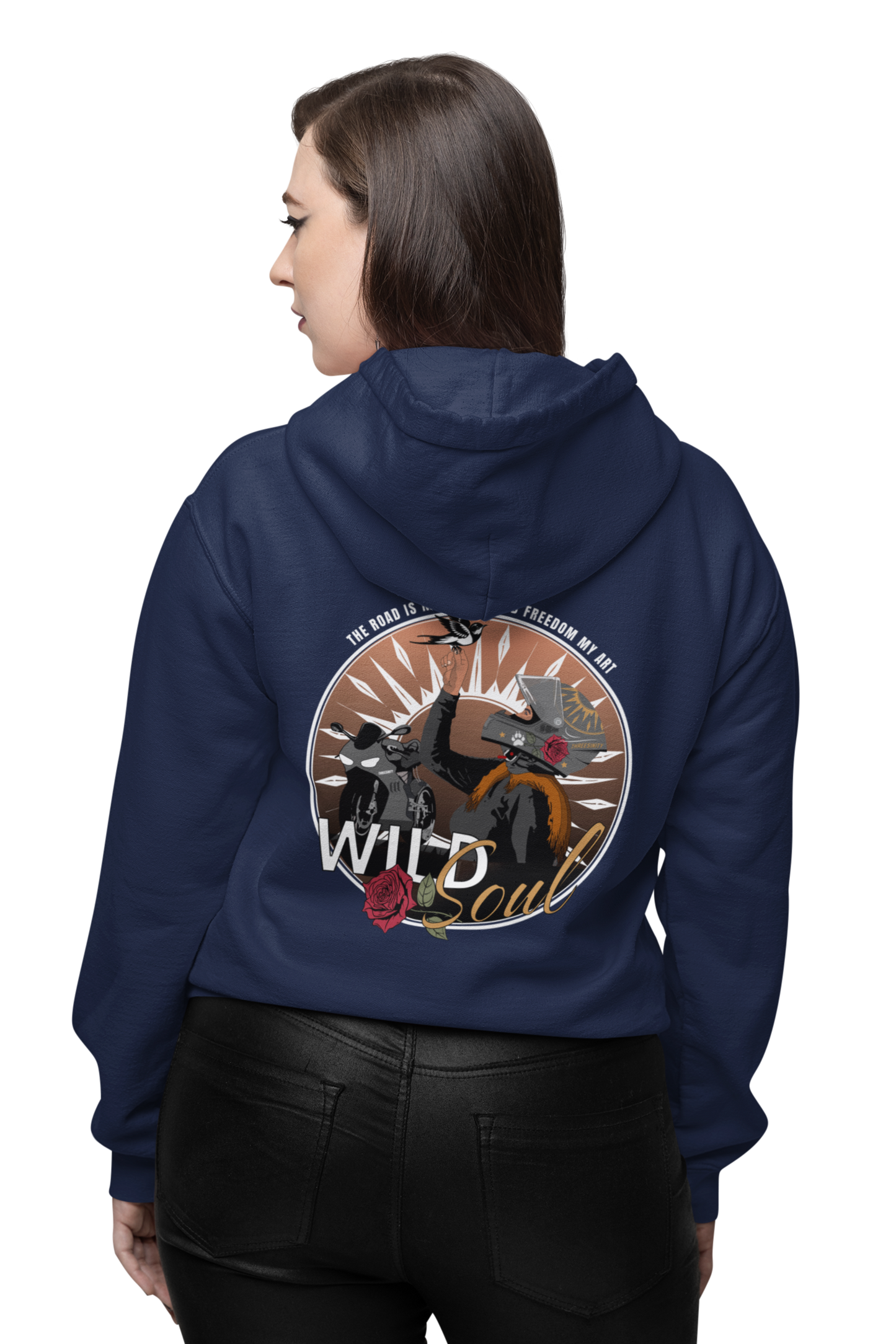Wild Soul / Damen Boxcut Hoodie