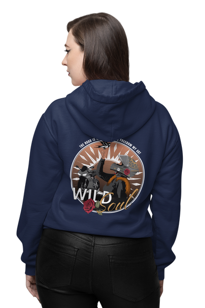 Wild Soul / Damen Boxcut Hoodie
