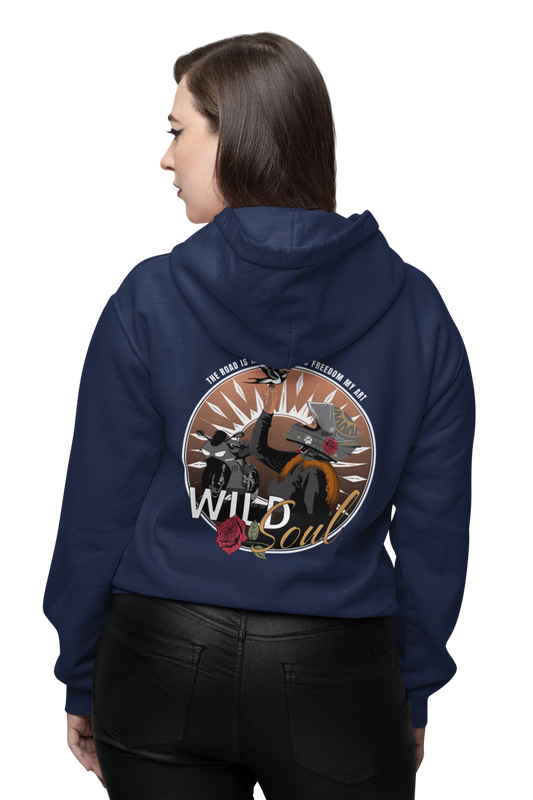 Wild Soul / Damen Boxcut Hoodie