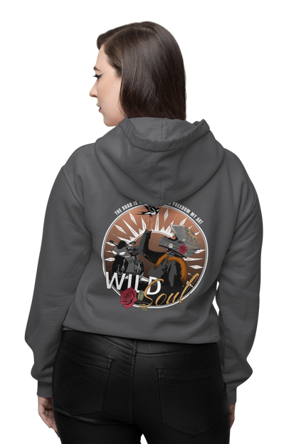 Wild Soul / Damen Boxcut Hoodie
