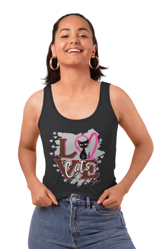 Love Cats / Damen Tank Top