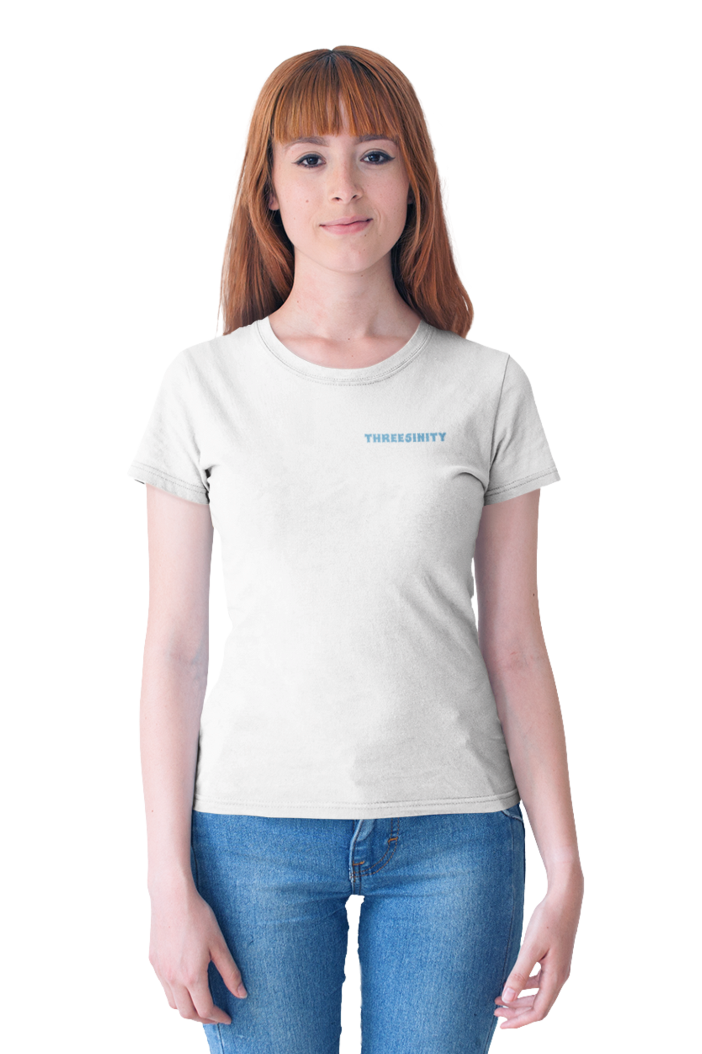Blue Paradoxon Skull  / Fitted Ladies Shirt