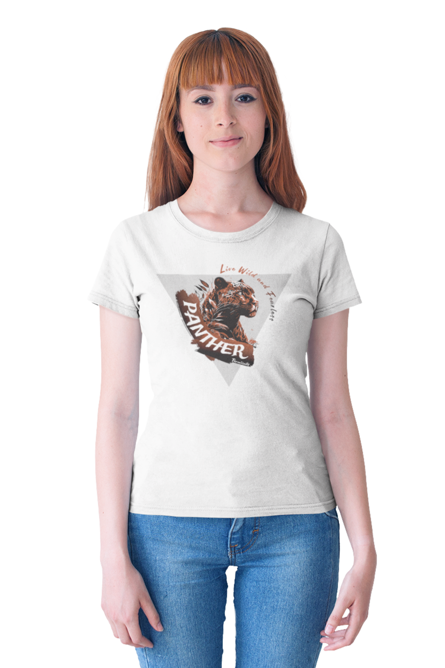 Panther / Fitted Ladies Shirt