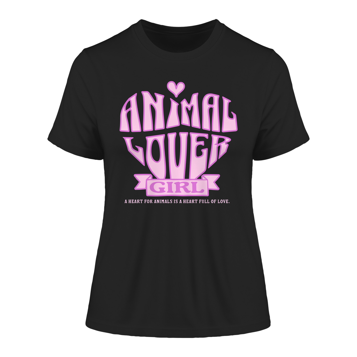 Animal Lover Girl / Fitted Women's Shirt