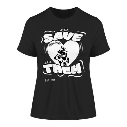 Save Them  / Fitted Ladies Shirt