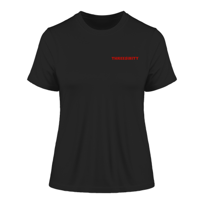 Red Paradoxon Skull / Fitted Ladies Shirt