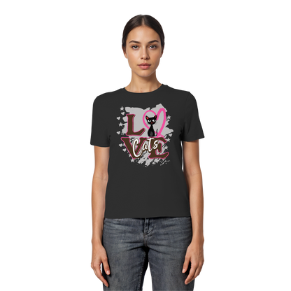 Love Cats / Fitted Damen Shirt