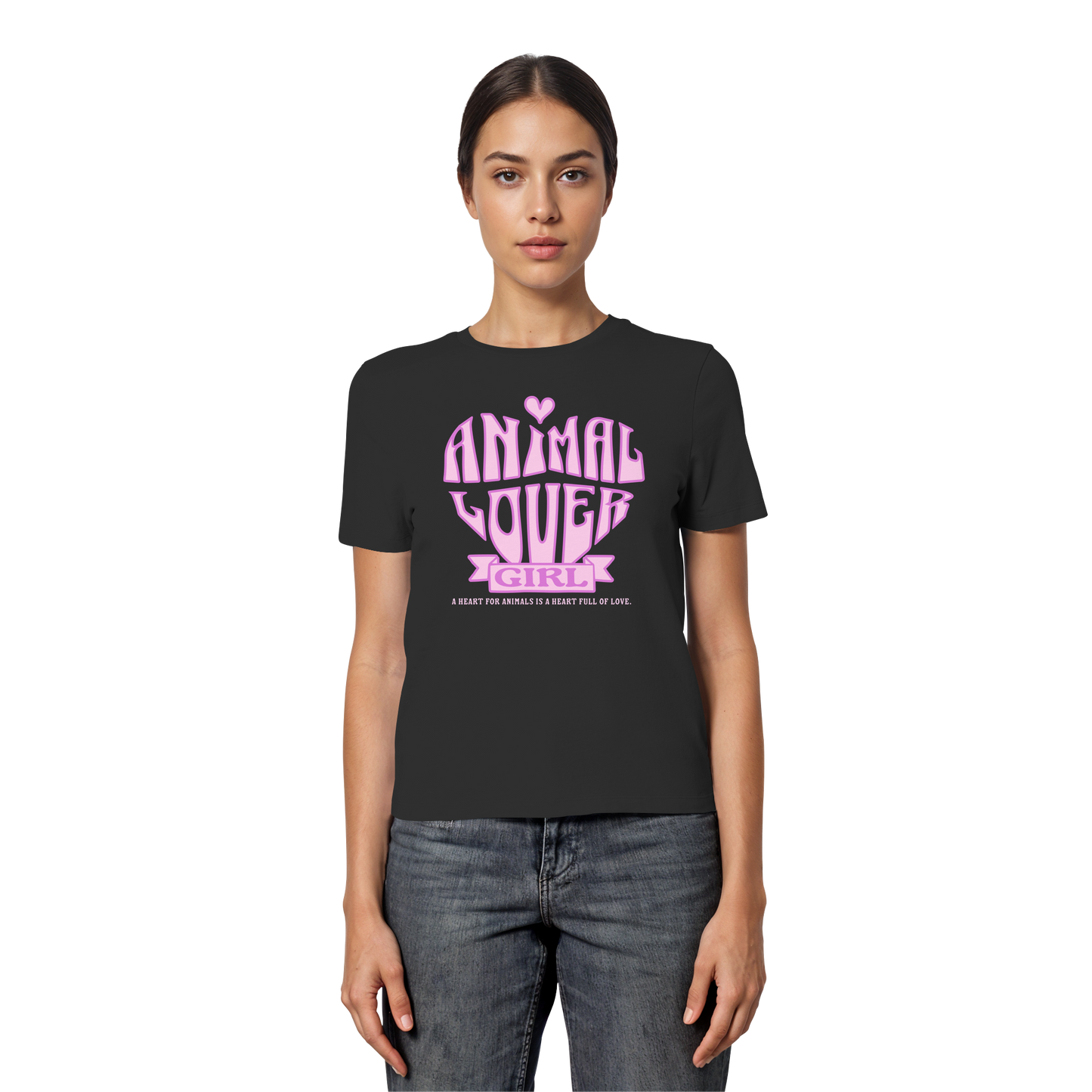 Animal Lover Girl / Fitted Women's Shirt
