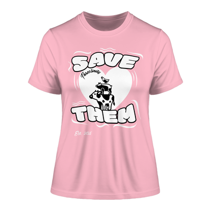Save Them  / Fitted Ladies Shirt