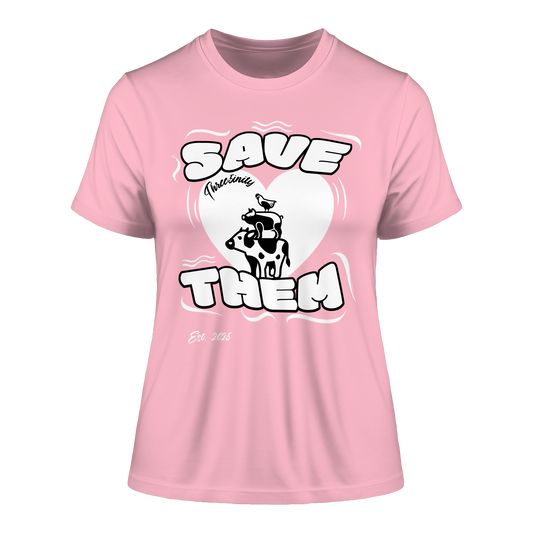 Save Them  / Fitted Ladies Shirt