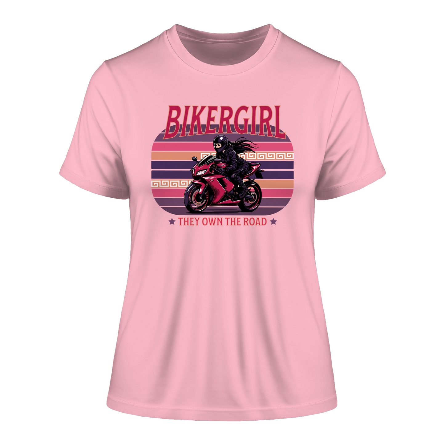 Bikergirl / Fitted Ladies Shirt