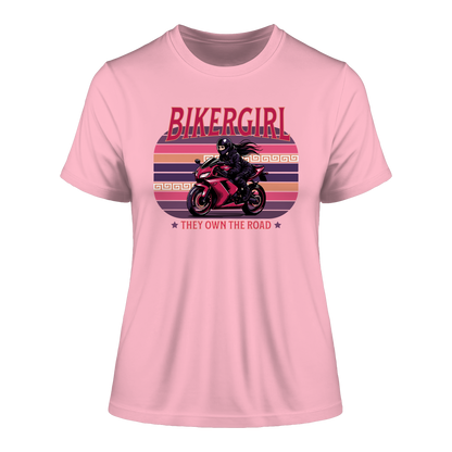 Bikergirl / Fitted Ladies Shirt