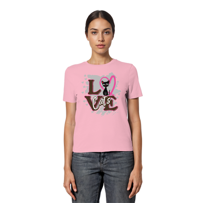 Love Cats / Fitted Damen Shirt