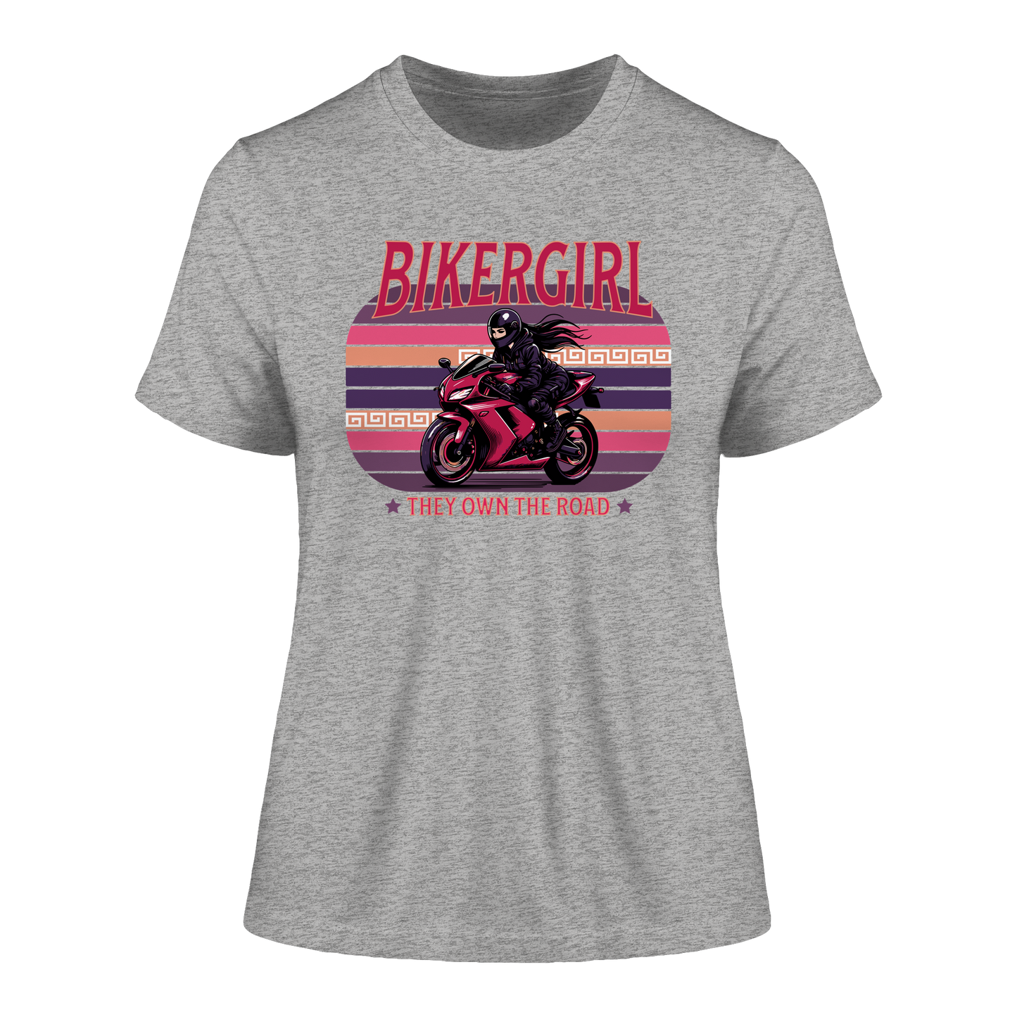 Bikergirl / Fitted Ladies Shirt