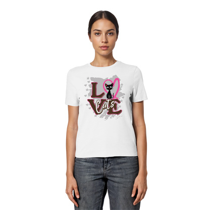 Love Cats / Fitted Damen Shirt