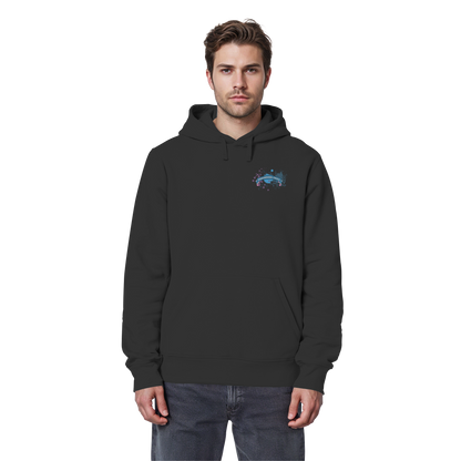 Blue Paradox Skull / Basic Hoodie