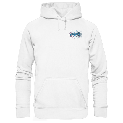 Blue Paradox Skull / Basic Hoodie
