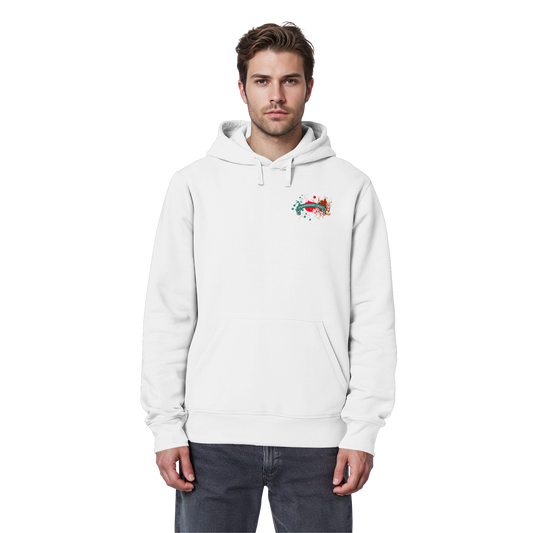 Turquoise Paradox Skull / Basic Hoodie