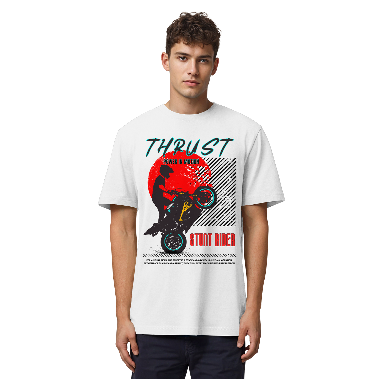 Stunt Rider / Heavy T-Shirt