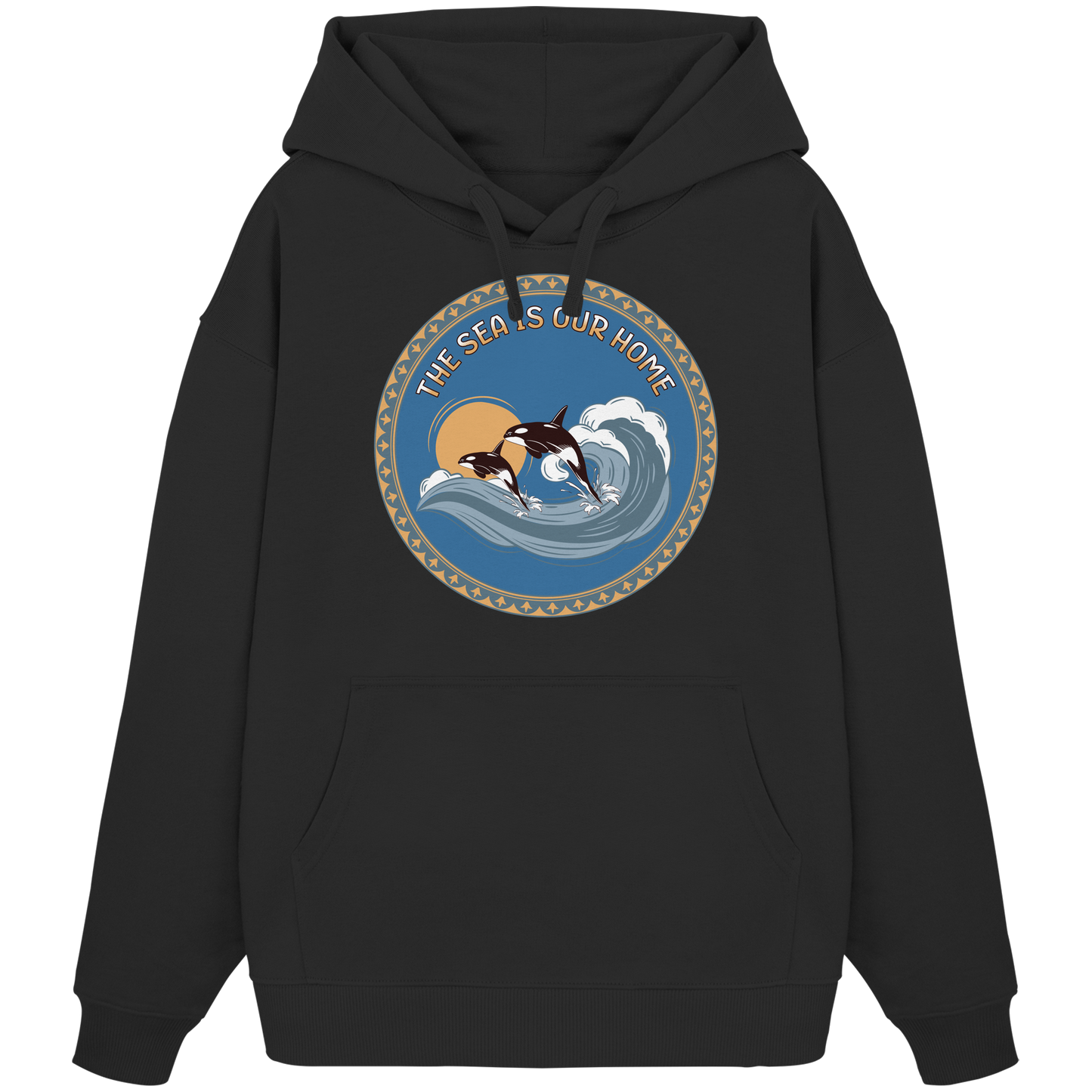 Orca - Organic Oversize Hoodie