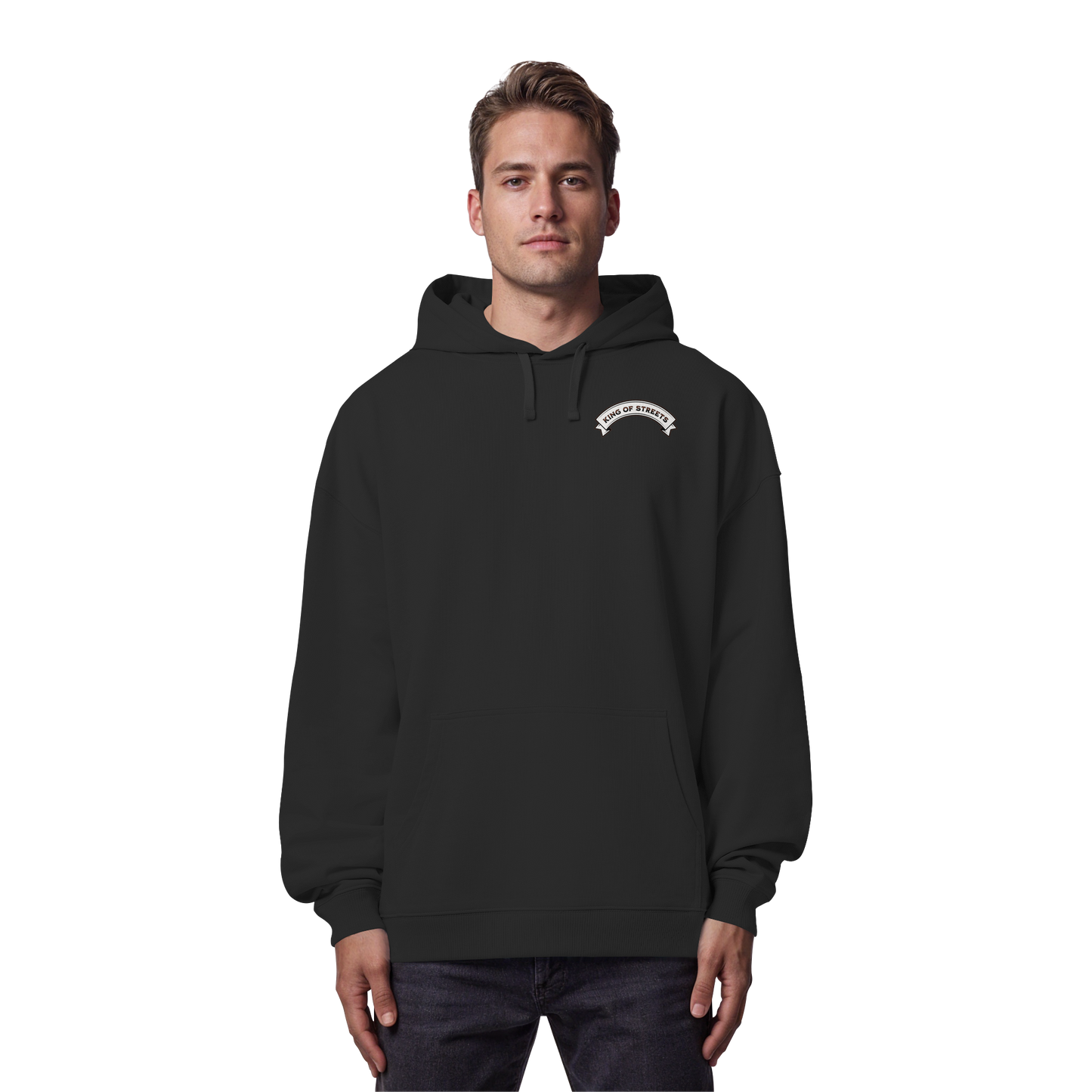 King Of Streets  - Organic Oversize Hoodie
