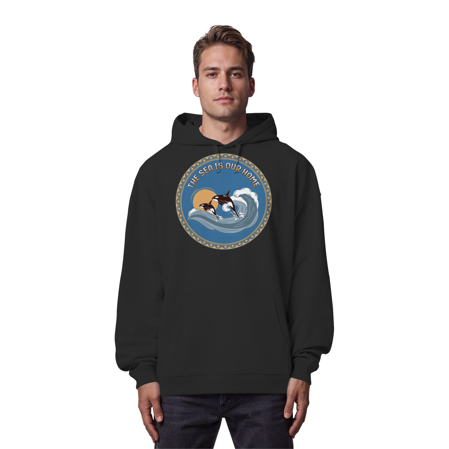 Orca - Organic Oversize Hoodie