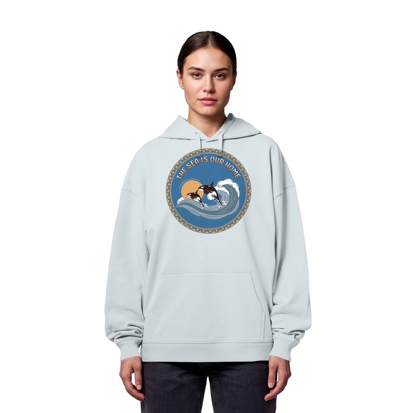 Orca - Organic Oversize Hoodie