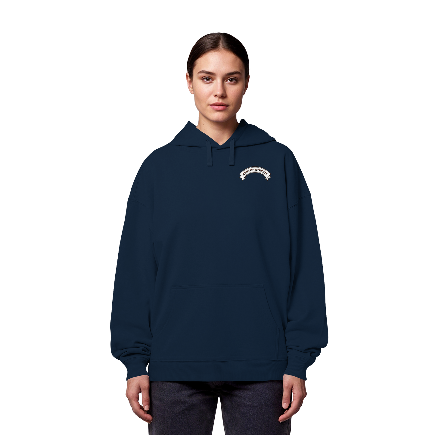 King Of Streets  - Organic Oversize Hoodie