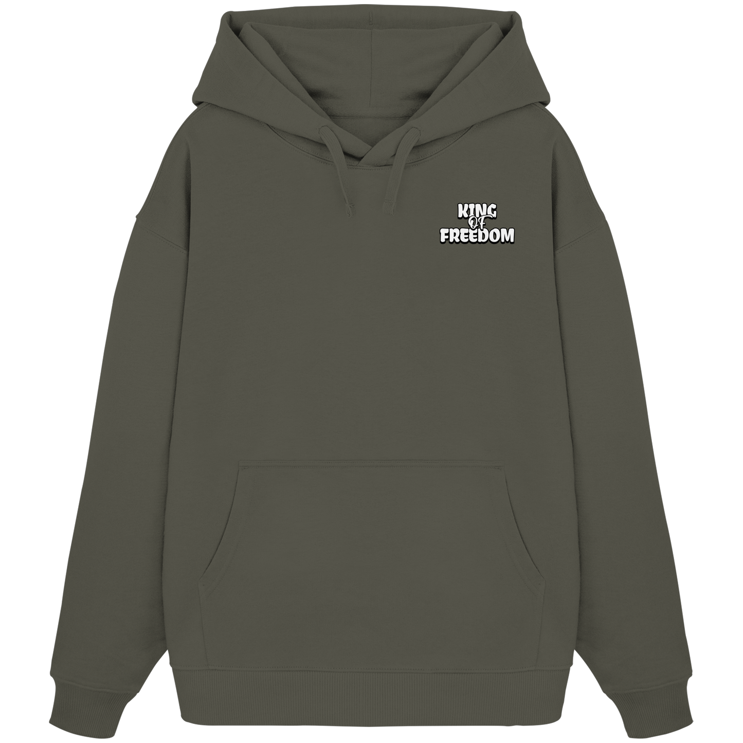 King of Freedom - Organic Oversize Hoodie