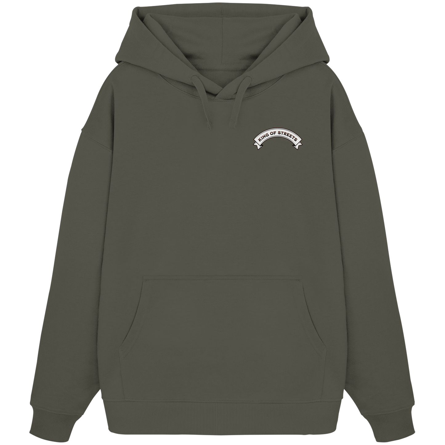 King Of Streets  - Organic Oversize Hoodie