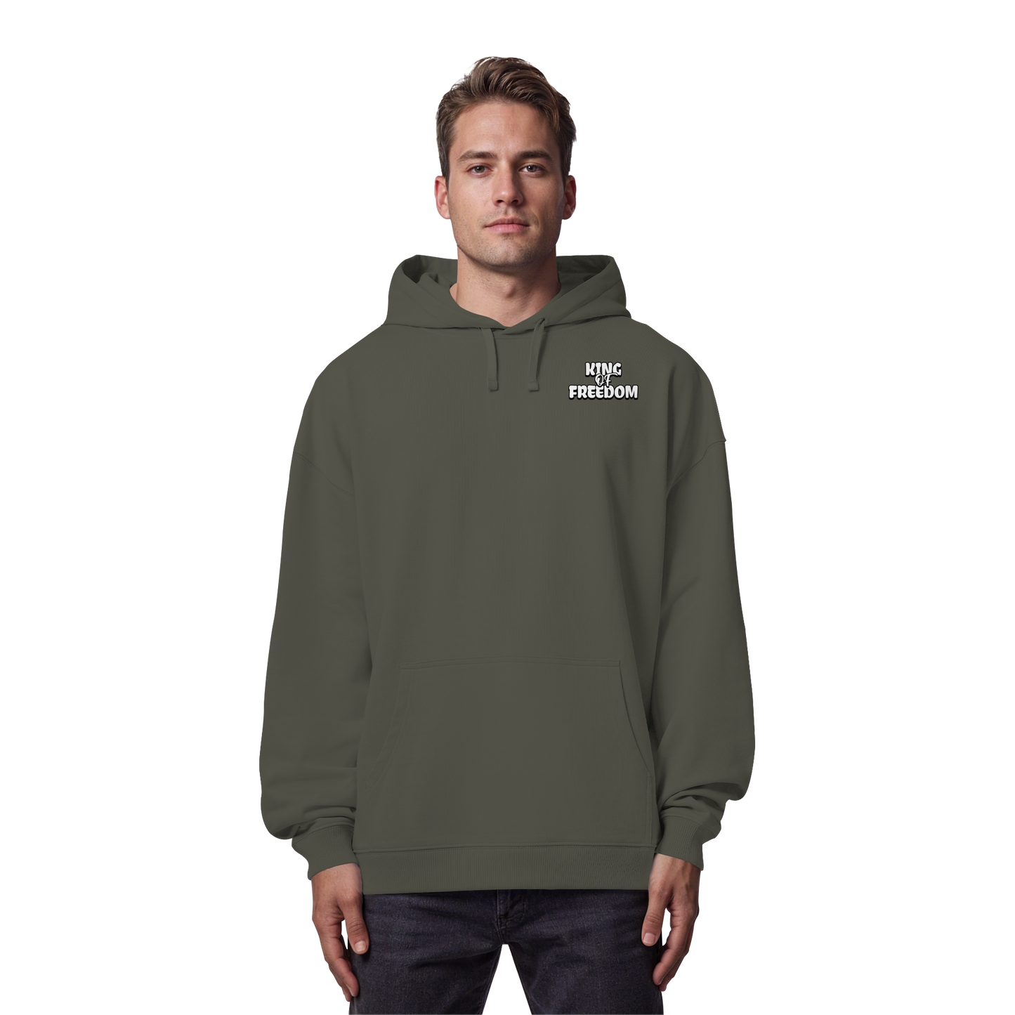 King of Freedom - Organic Oversize Hoodie