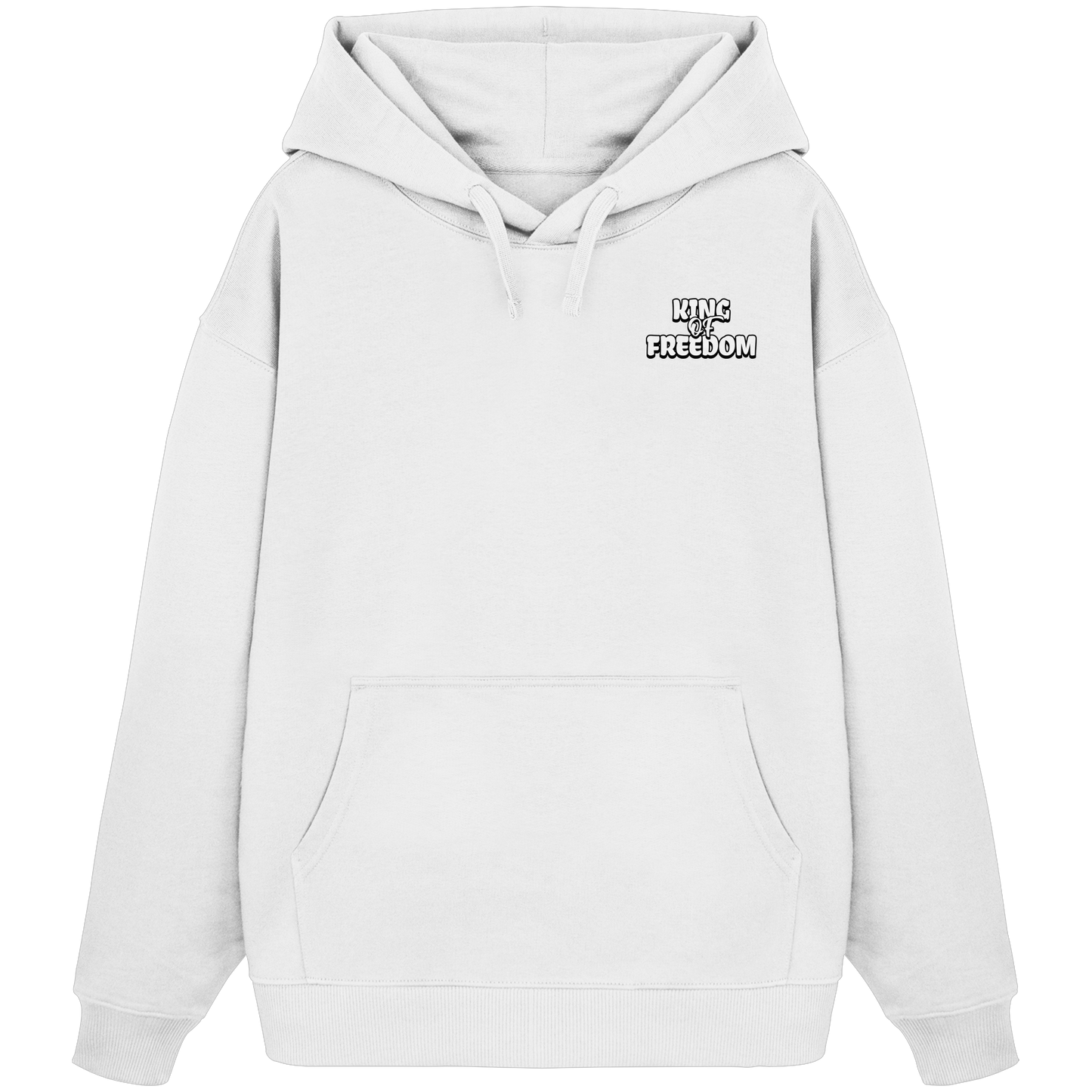King of Freedom - Organic Oversize Hoodie