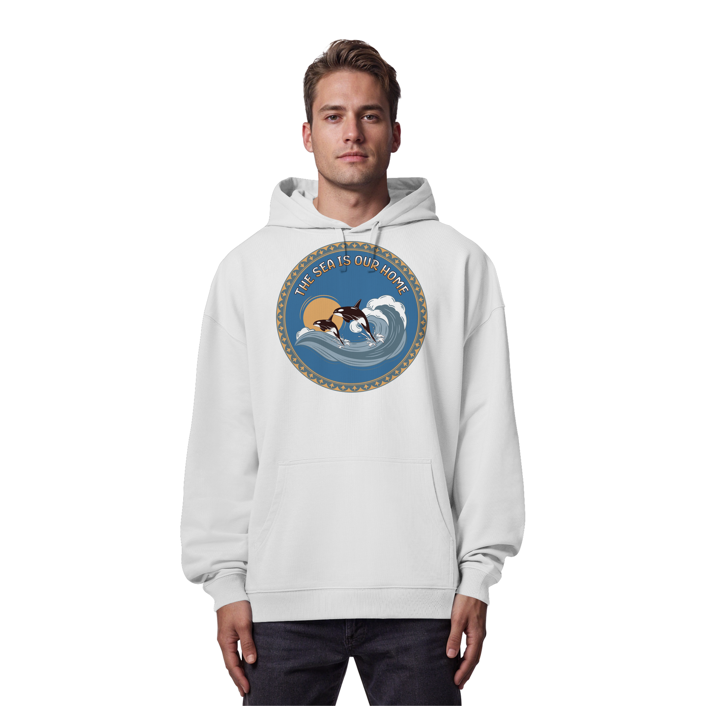 Orca - Organic Oversize Hoodie