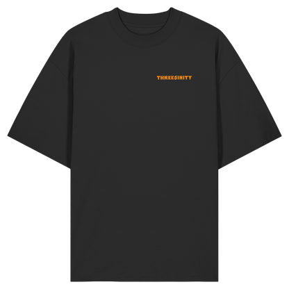 Orange Paradoxon Skull / Oversize Shirt