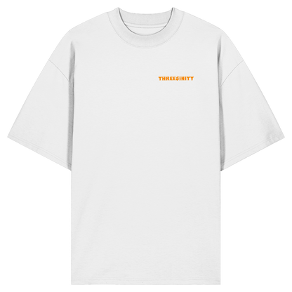 Orange Paradoxon Skull / Oversize Shirt