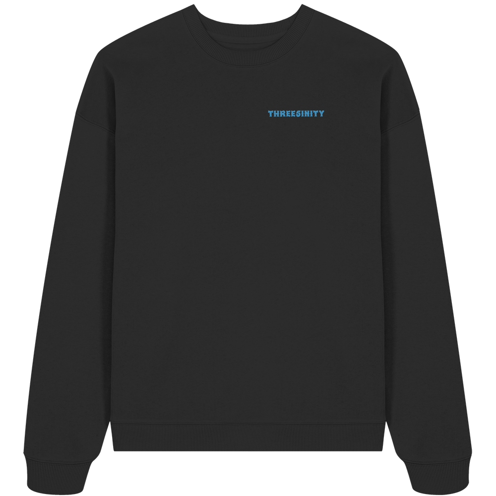Blue Paradoxon Skull / Oversize Sweatshirt