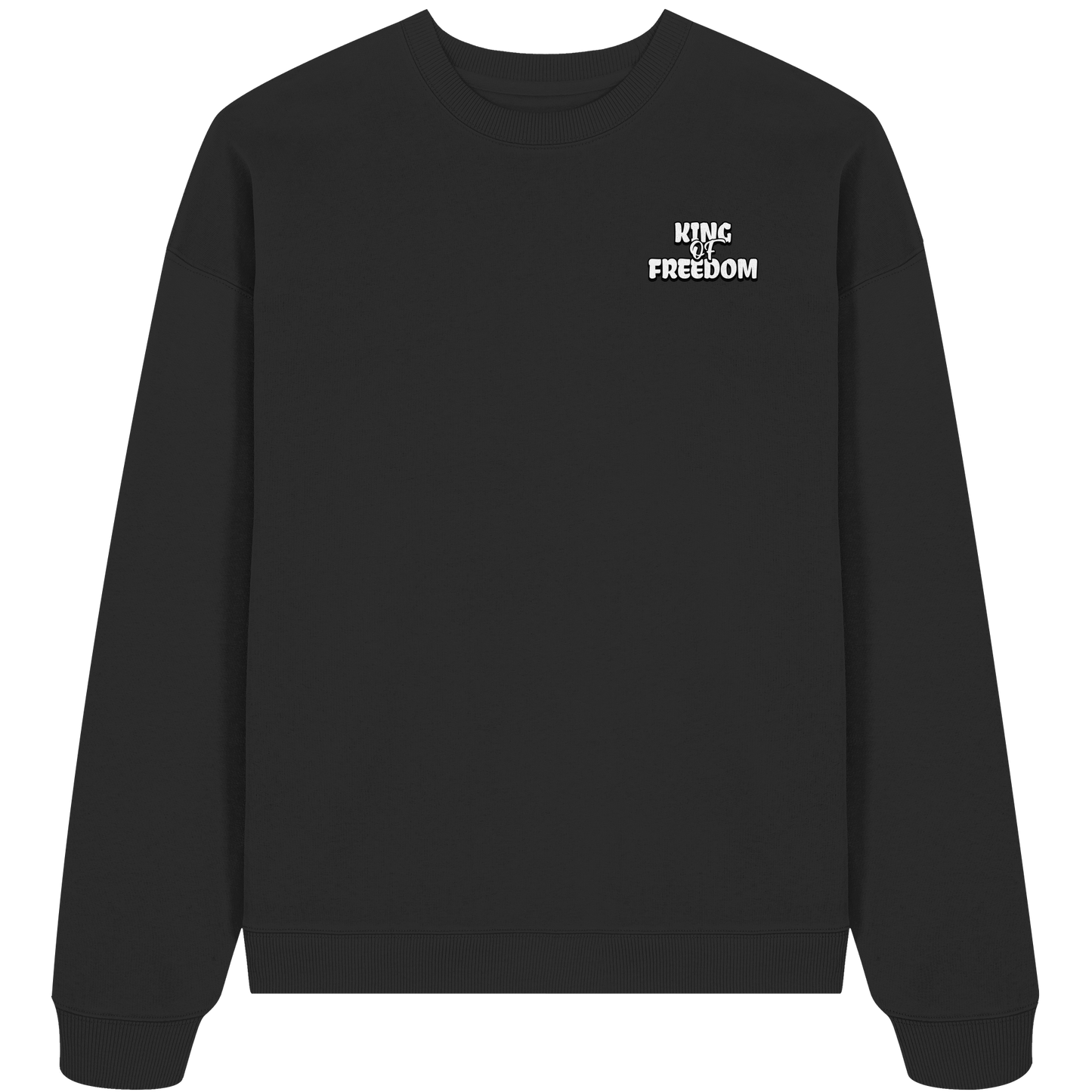 King of Freedom - Organic Oversize Sweatshirt