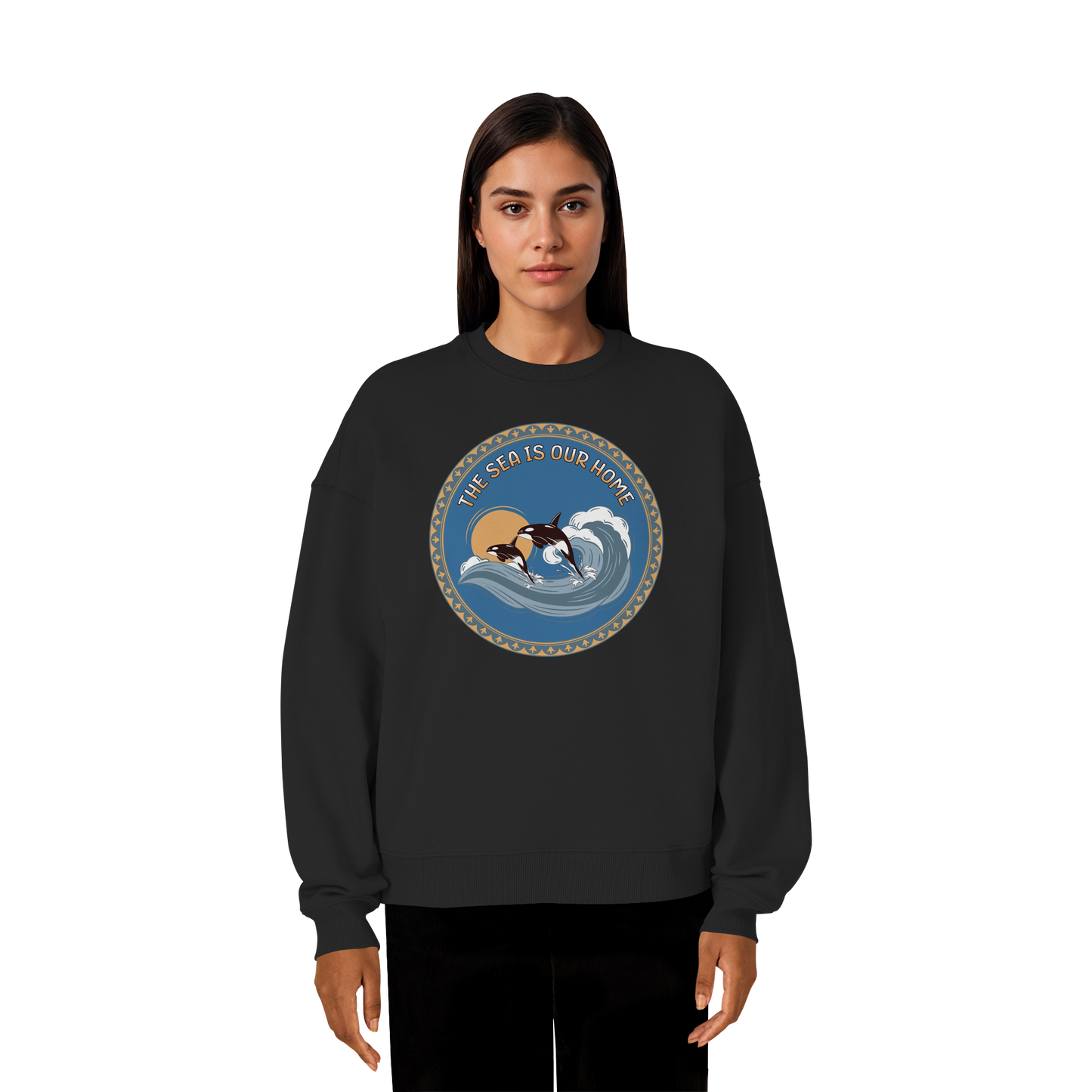 Orca - Organic Oversize Sweatshirt