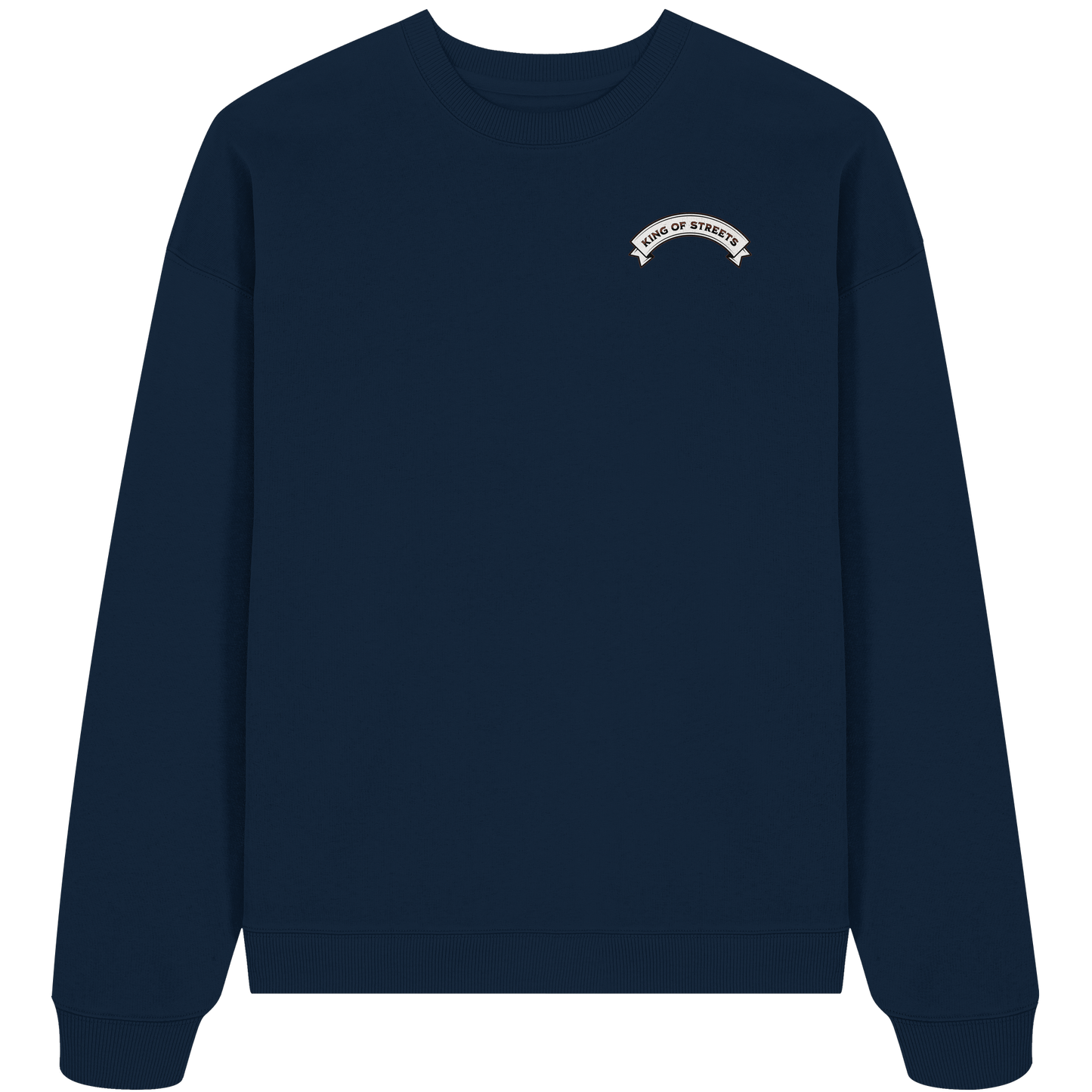 King Of Streets  - Organic Oversize Sweatshirt