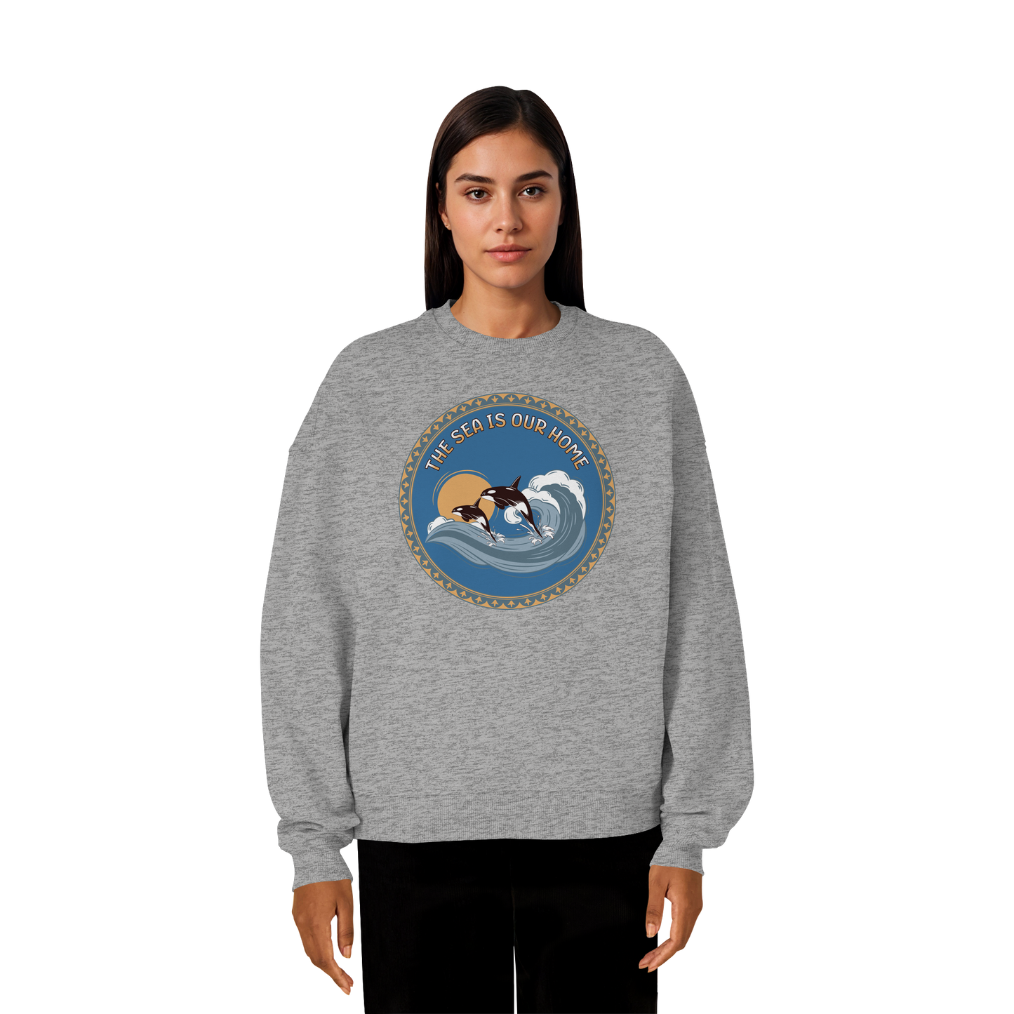 Orca - Organic Oversize Sweatshirt