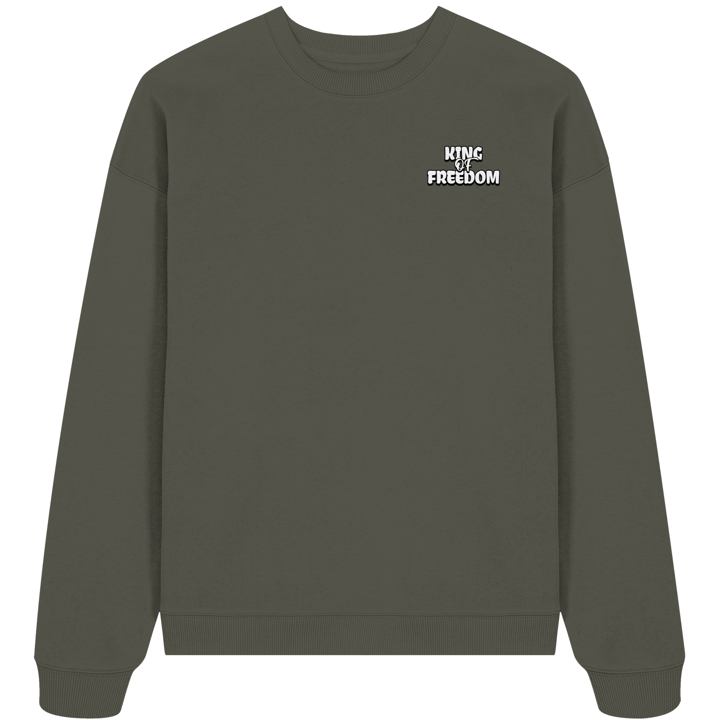 King of Freedom - Organic Oversize Sweatshirt