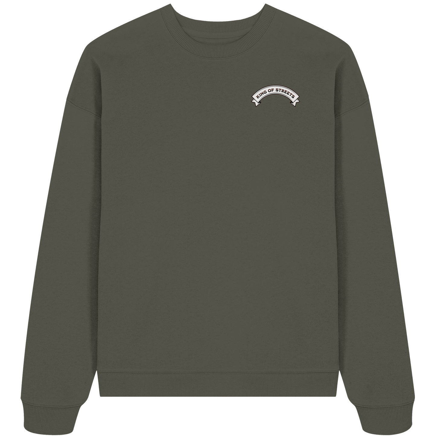 King Of Streets  - Organic Oversize Sweatshirt