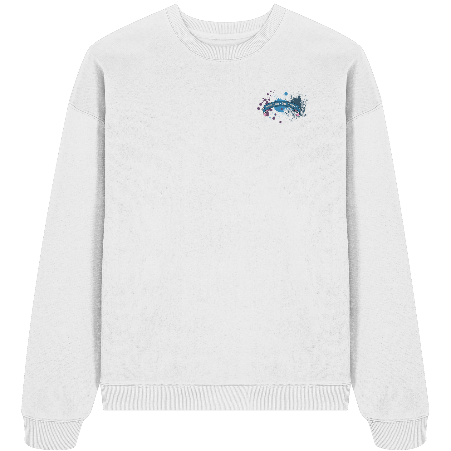 Blue Paradox Skull / Oversize Sweatshirt