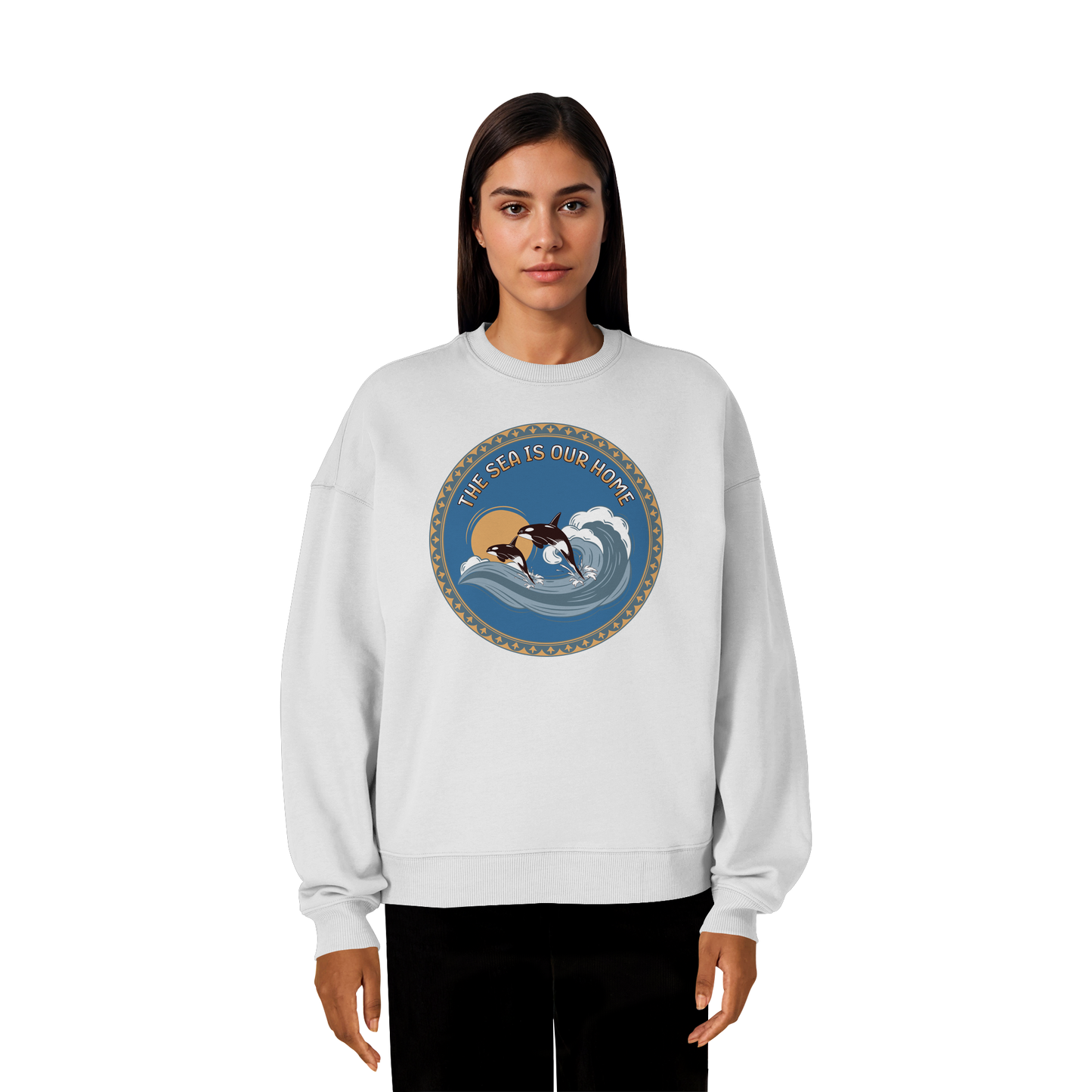 Orca - Organic Oversize Sweatshirt