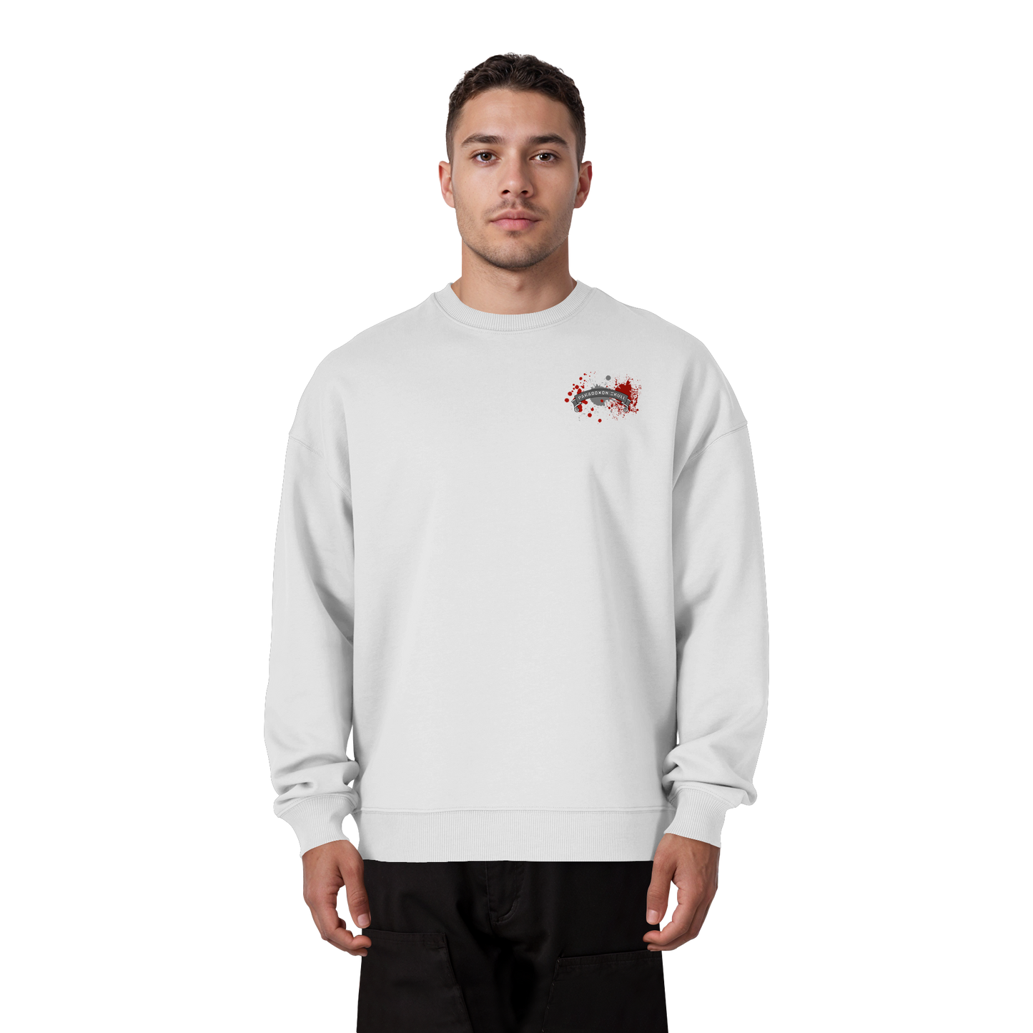Red Paradox Skull / Oversize Sweatshirt