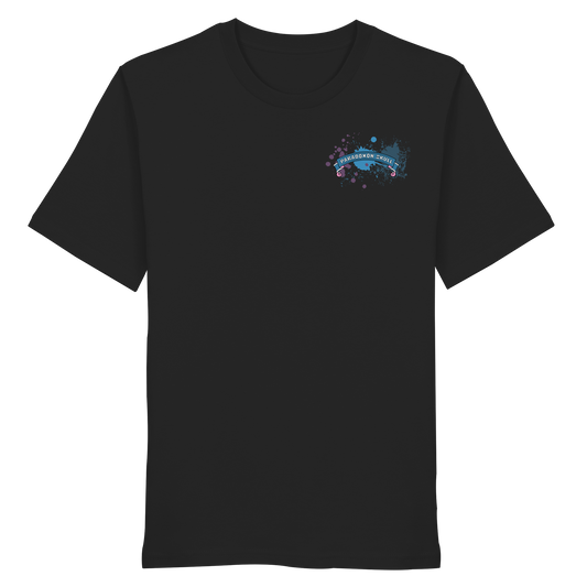 Blue Paradoxon Skull  - Organic Shirt