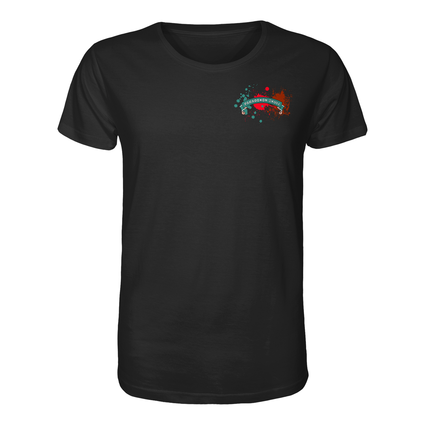 Turquoise Paradoxon Skull   - Organic Shirt